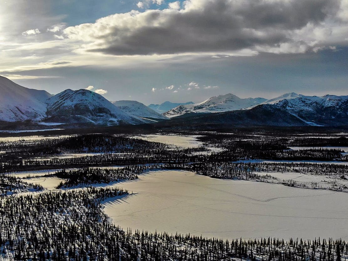 Mountain landscape, Arctic National Wildlife Refuge, Alaska