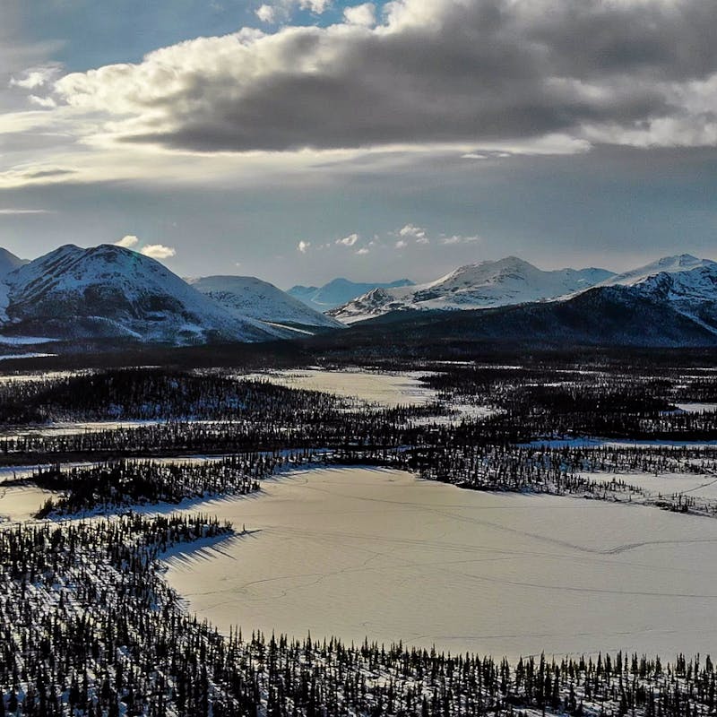 Mountain landscape, Arctic National Wildlife Refuge, Alaska