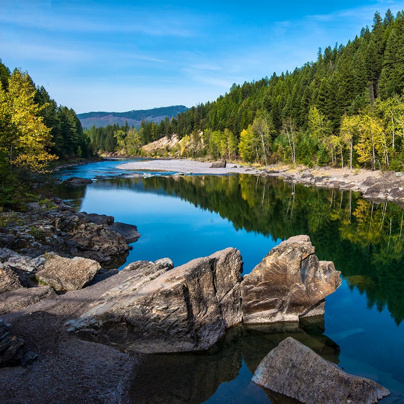 Flathead River Glacier NP